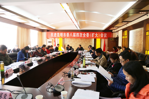 民进昆明市委召开八届四次全委（扩大）会议3