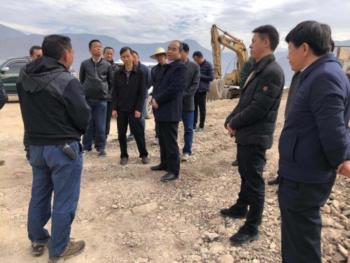 市政协刘绍安副主席带队赴禄劝乌东德镇调研脱贫攻坚工作2