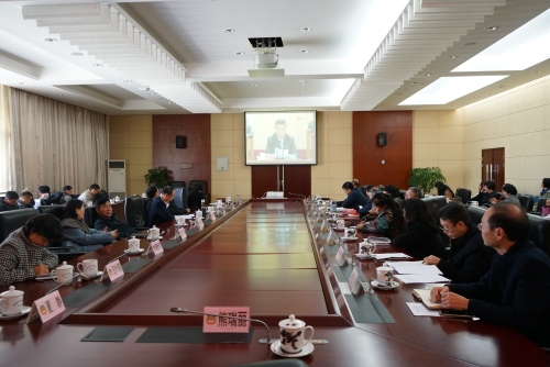 市政协组织全体党员干部集中收看“庆祝改革开放40周年大会”实况转播2
