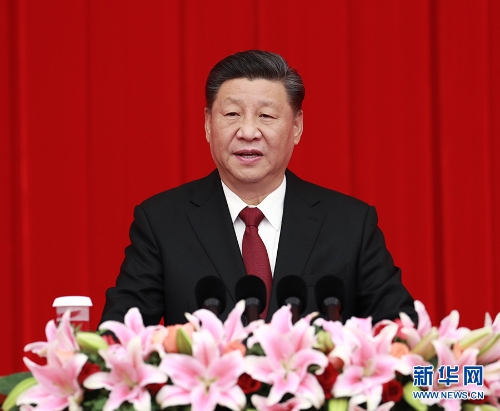 12月31日，全国政协在北京举行新年茶话会。中共中央总书记、国家主席、中央军委主席习近平在茶话会上发表重要讲话。 新华社记者 庞兴雷 摄