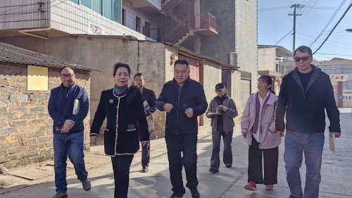 调研禄丰市大北厂村