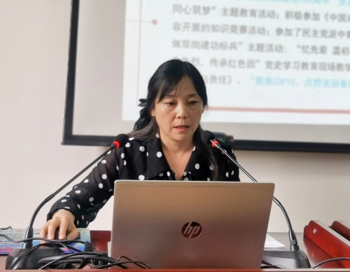 盘龙科技支部主委沈震